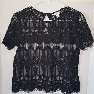 💰Decree See Through Top Women's Size Large